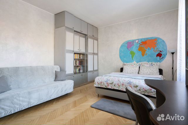 

1-к. квартира, 38,8 м², 2 кровати
