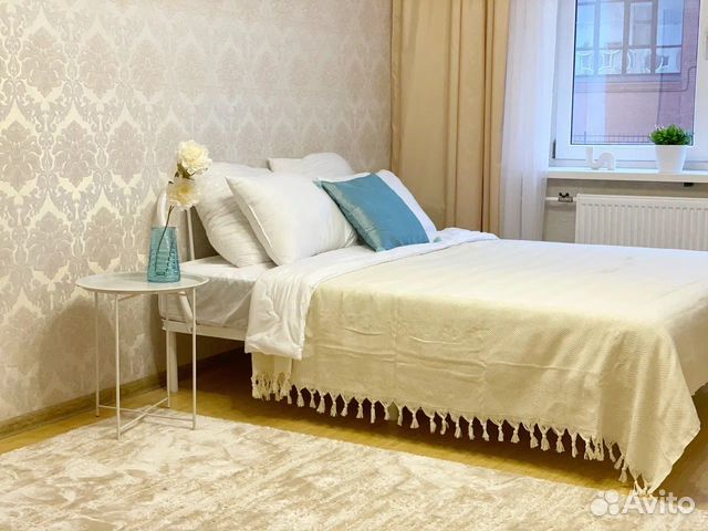 

1-к. квартира, 44 м², 2 кровати