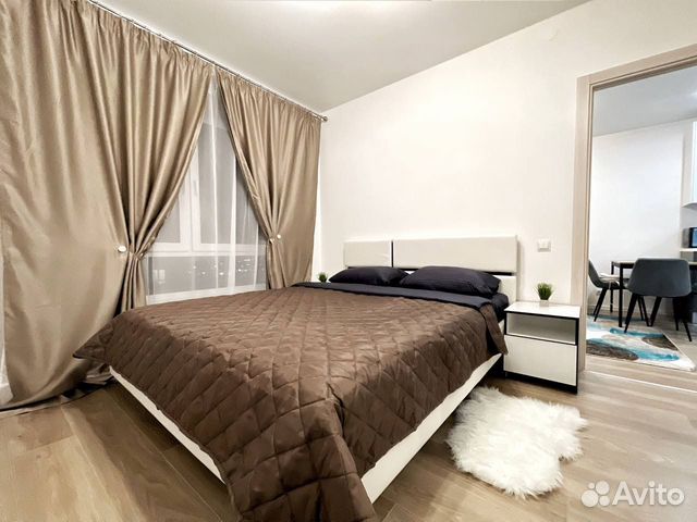 

1-к. квартира, 36 м², 2 кровати