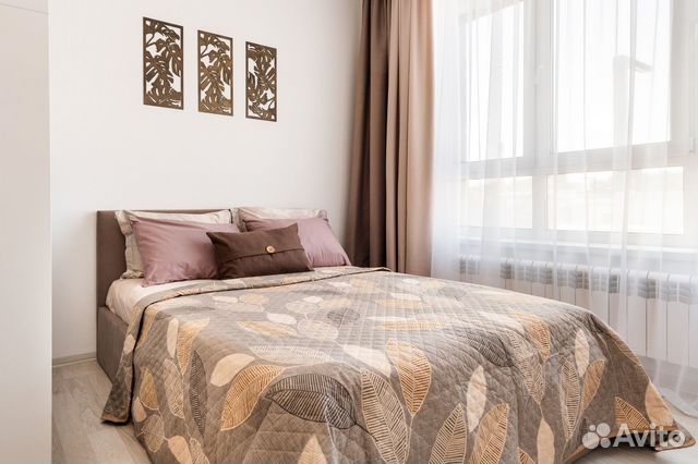 

1-к. квартира, 45 м², 2 кровати
