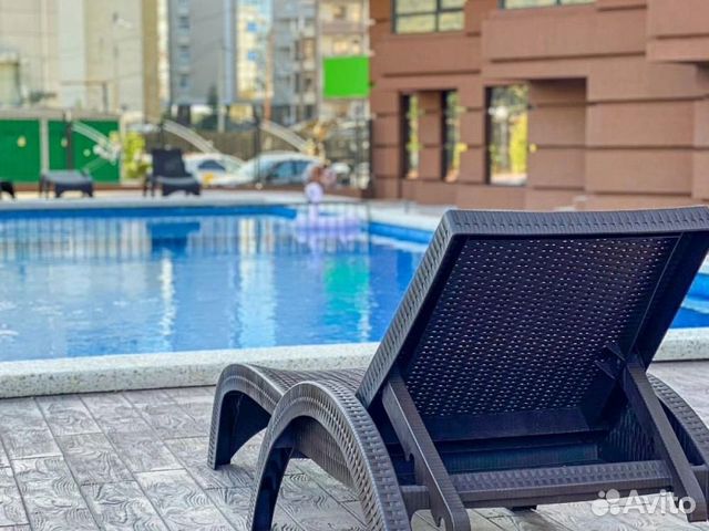 

Квартира-студия, 33 м², 2 кровати