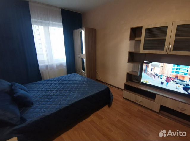 

1-к. квартира, 40 м², 2 кровати