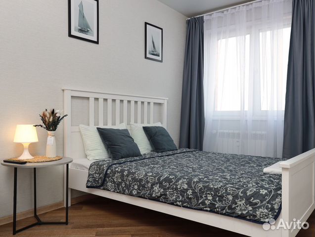 

1-к. квартира, 45 м², 2 кровати