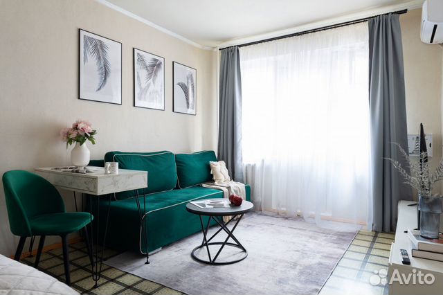 

1-к. квартира, 33 м², 2 кровати