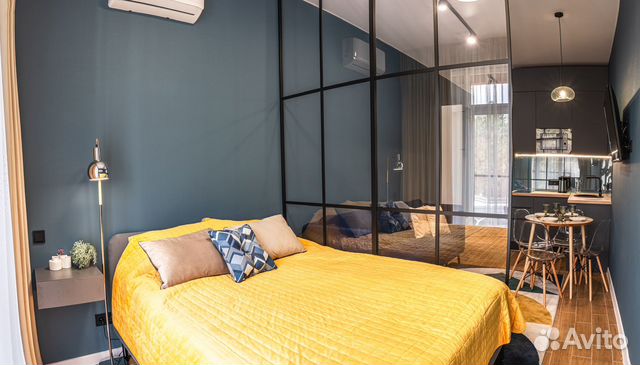 

Квартира-студия, 30 м², 2 кровати