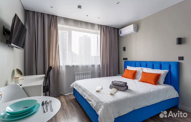 

Квартира-студия в апарт-отеле, 18 м², 1 кровать