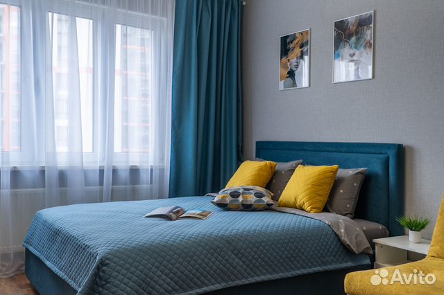 

1-к. квартира, 33,9 м², 2 кровати