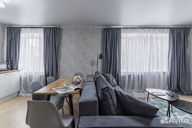 

Квартира-студия, 40 м², 2 кровати