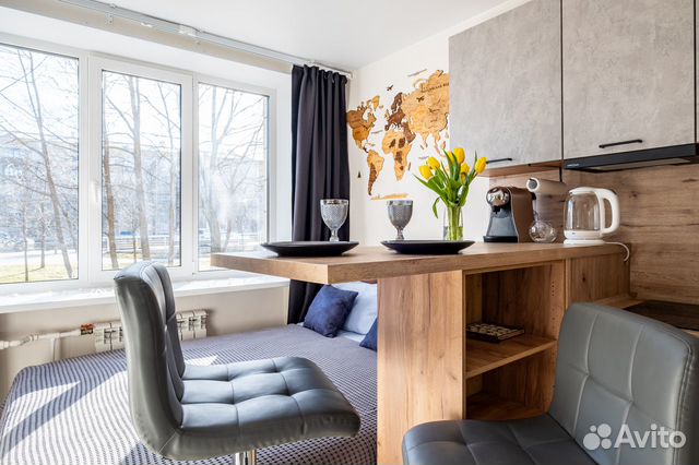 

Квартира-студия, 16 м², 1 кровать