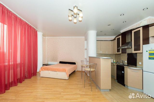 

Квартира-студия, 36 м², 2 кровати