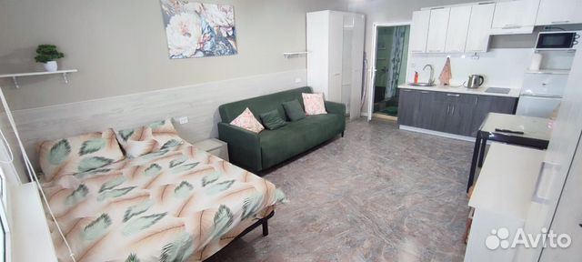 

Квартира-студия, 23,7 м², 2 кровати