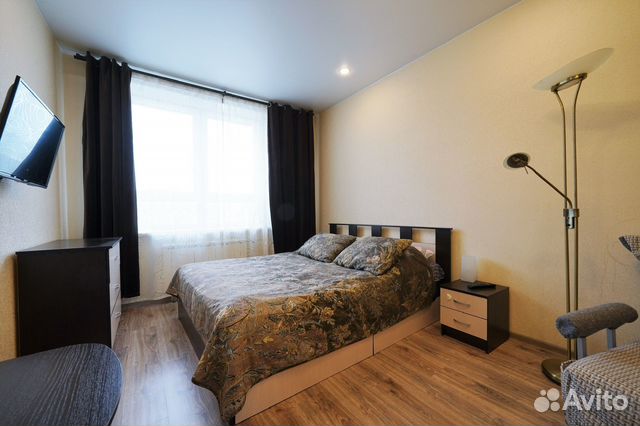 

1-к. квартира, 40 м², 3 кровати