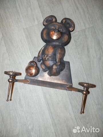 Подсвечник олимпийский из метала