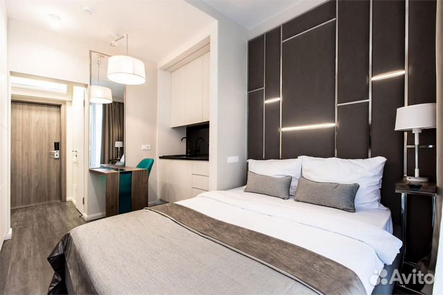 

Квартира-студия, 22 м², 2 кровати