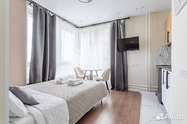 

Квартира-студия, 15 м², 1 кровать