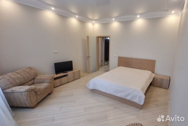 

1-к. квартира, 45 м², 2 кровати
