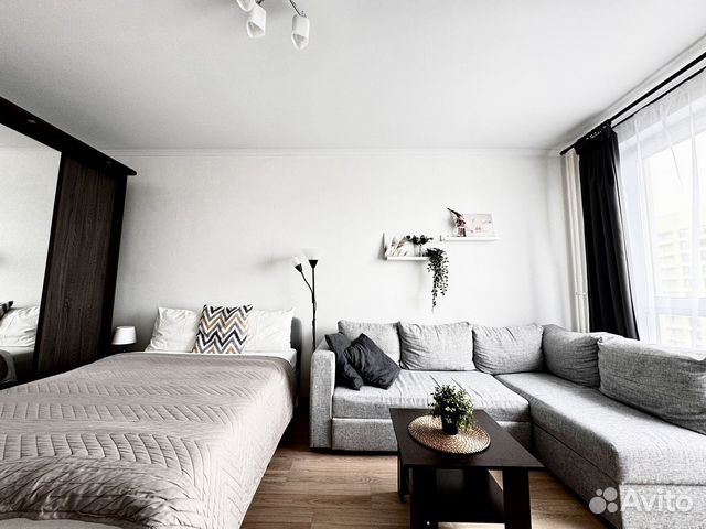 

1-к. квартира, 36 м², 2 кровати