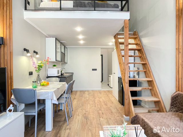 

Квартира-студия, 40 м², 2 кровати