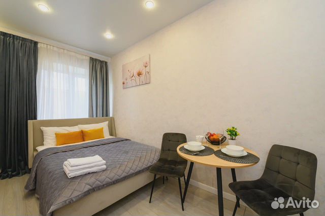

Квартира-студия, 17 м², 1 кровать