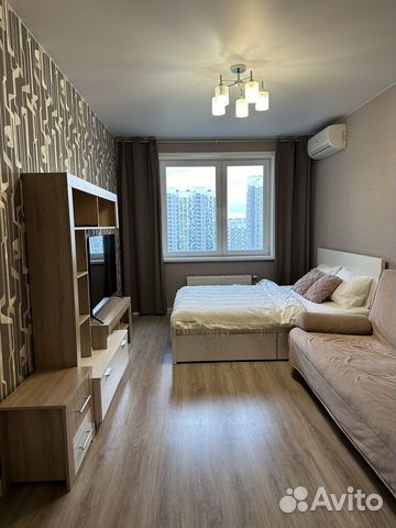 

1-к. квартира, 38 м², 3 кровати