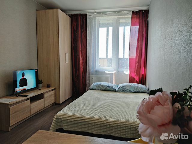 

Квартира-студия, 26 м², 2 кровати