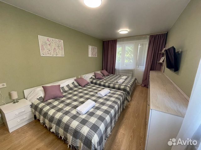 

1-к. квартира, 40 м², 2 кровати