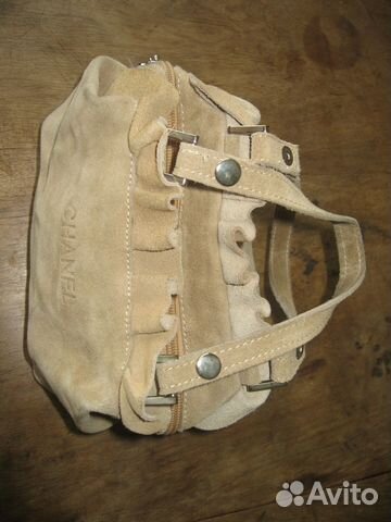 Сумка Chanel замшевая