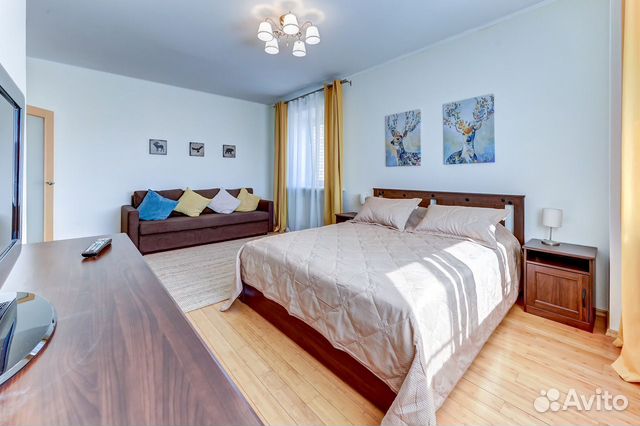 

1-к. квартира, 47 м², 4 кровати