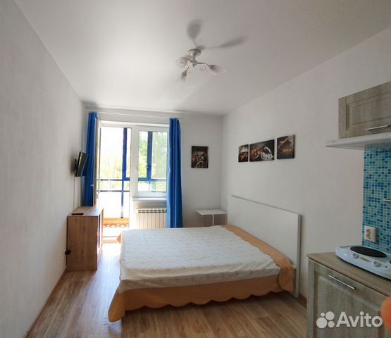 

Квартира-студия, 25 м², 2 кровати