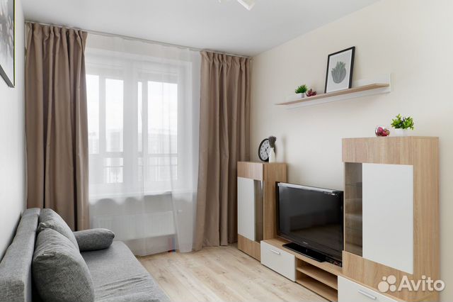 

1-к. квартира, 40 м², 2 кровати