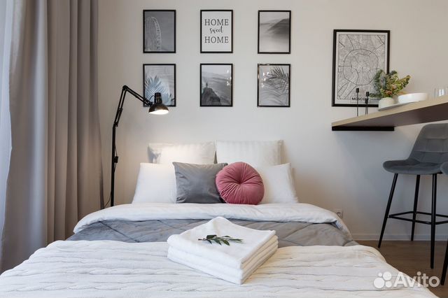 

Квартира-студия, 26 м², 2 кровати