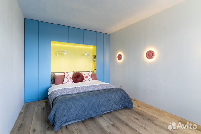

1-к. квартира, 33 м², 2 кровати