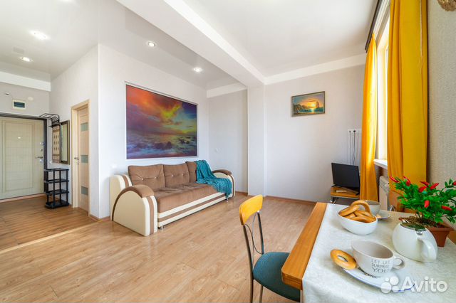 

1-к. квартира, 34 м², 2 кровати