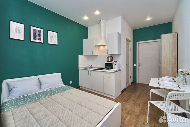 

Квартира-студия, 20 м², 1 кровать