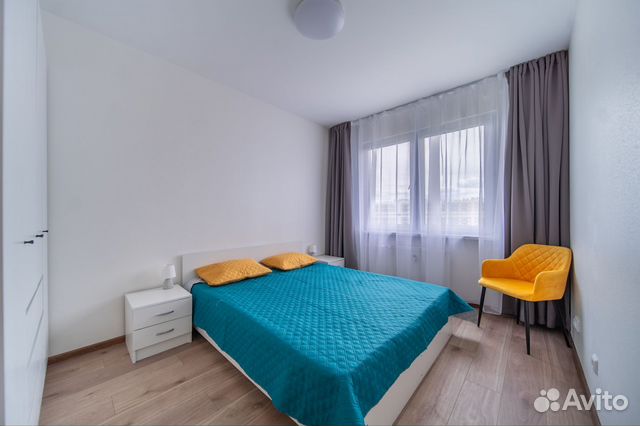 

1-к. квартира, 35 м², 3 кровати