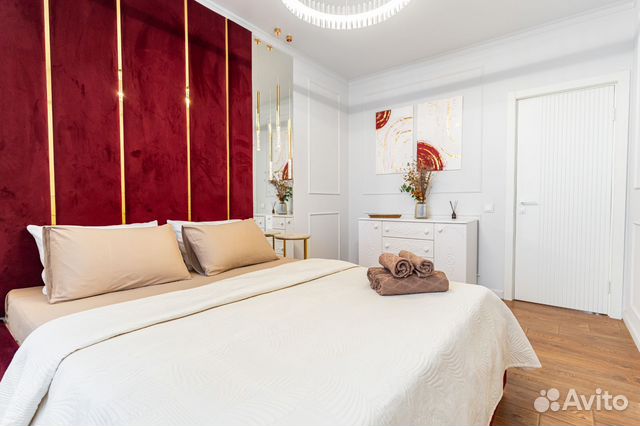 

1-к. квартира, 46 м², 2 кровати