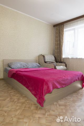 

1-к. квартира, 42 м², 2 кровати
