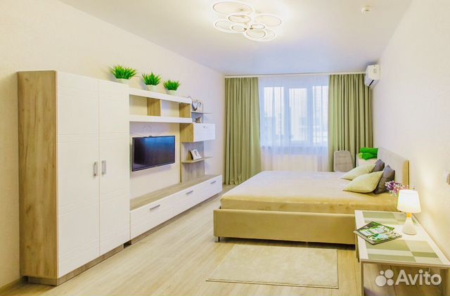 

1-к. квартира, 40 м², 2 кровати