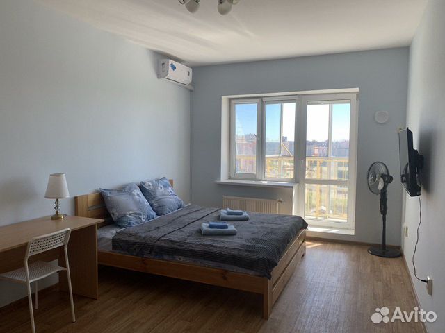 

1-к. квартира, 45 м², 2 кровати