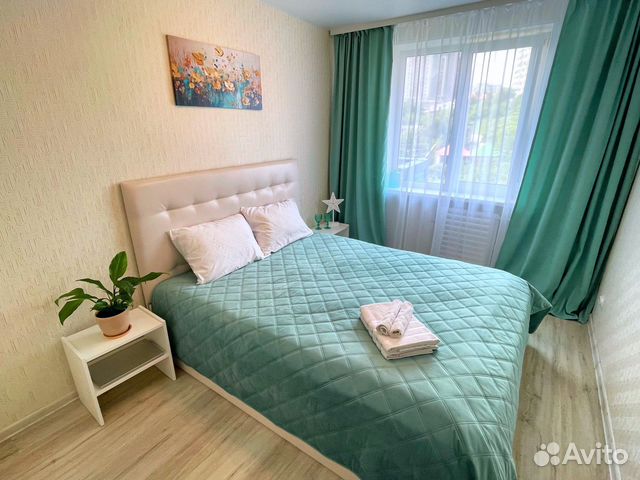 

2-к. квартира, 45,4 м², 2 кровати