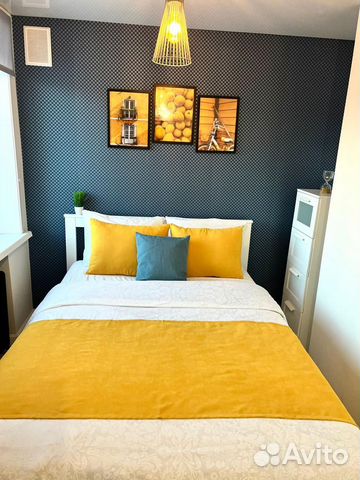 

Квартира-студия, 33 м², 2 кровати