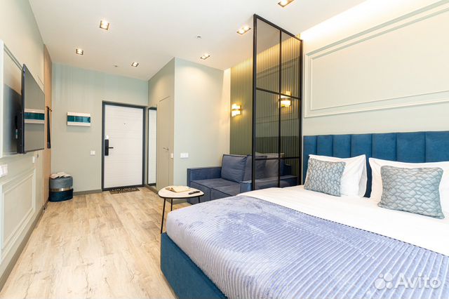 

Квартира-студия, 33 м², 2 кровати