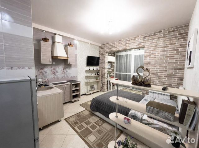 

Квартира-студия, 30 м², 1 кровать
