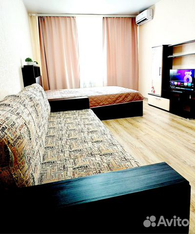 

1-к. квартира, 41 м², 3 кровати