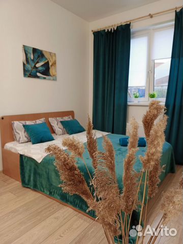 

Квартира-студия, 25 м², 2 кровати