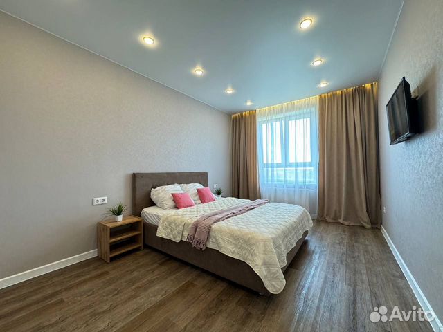 

1-к. квартира, 46 м², 3 кровати