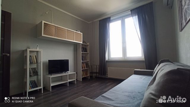 

1-к. квартира, 31 м², 2 кровати