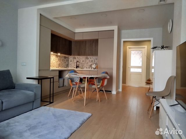 

1-к. квартира, 52 м², 2 кровати