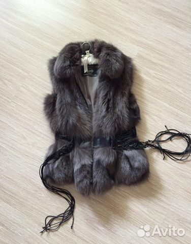 Меховой жилет Fur Natural
