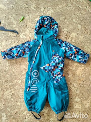 Новый мембранный комбинезон р.80 и резина Molo